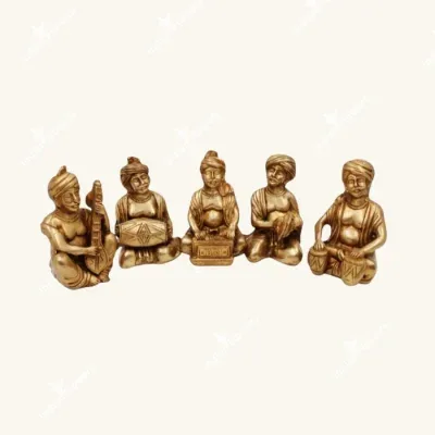Brass Musical Set of 5