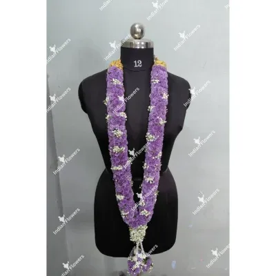 Lavendar wedding garland