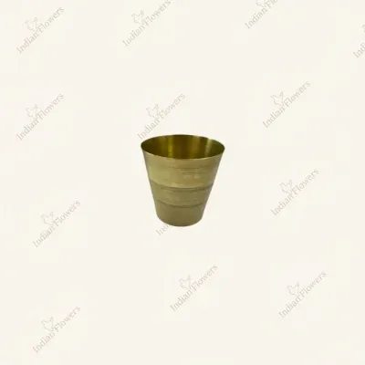 Brass Pooja Glass