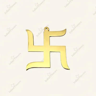 Brass Swastik Wall Hanging